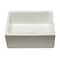 Alfi Brand 24" Biscuit Reversible Smooth / Fluted Sgl Bowl Fireclay Farm Sink AB2418HS-B - alternate 10